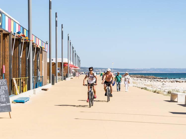 קוסטה דה קפאריקה Paloma Caparica Beach מראה חיצוני תמונה